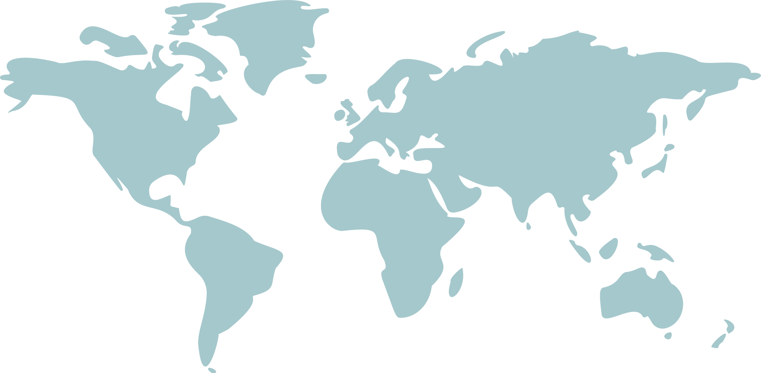 World map. Earth continents and oceans. Geography concept